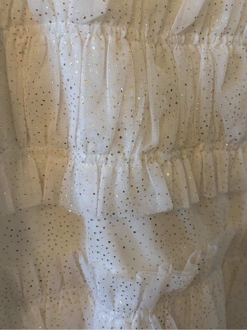 Anthropologie Maeve Short-Sleeve Smocked Ruffled Sweatshirt NWT RARE Small - Picture 6 of 10